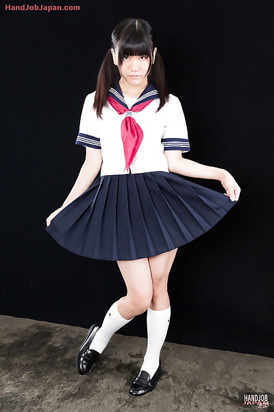 Cute Japanese schoolgirl..