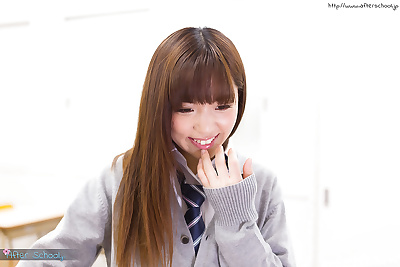 Elfin Japanese schoolgirl..
