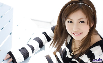 Cute Japanese teen Risa..